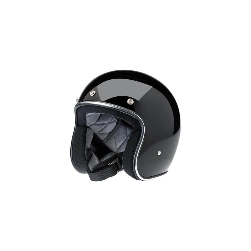 Biltwell Bonanza Gloss Black - DOT