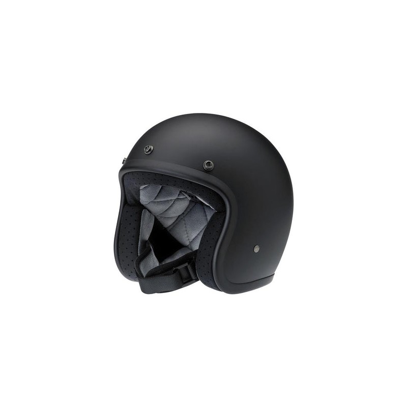Biltwell Bonanza Flat Black - DOT