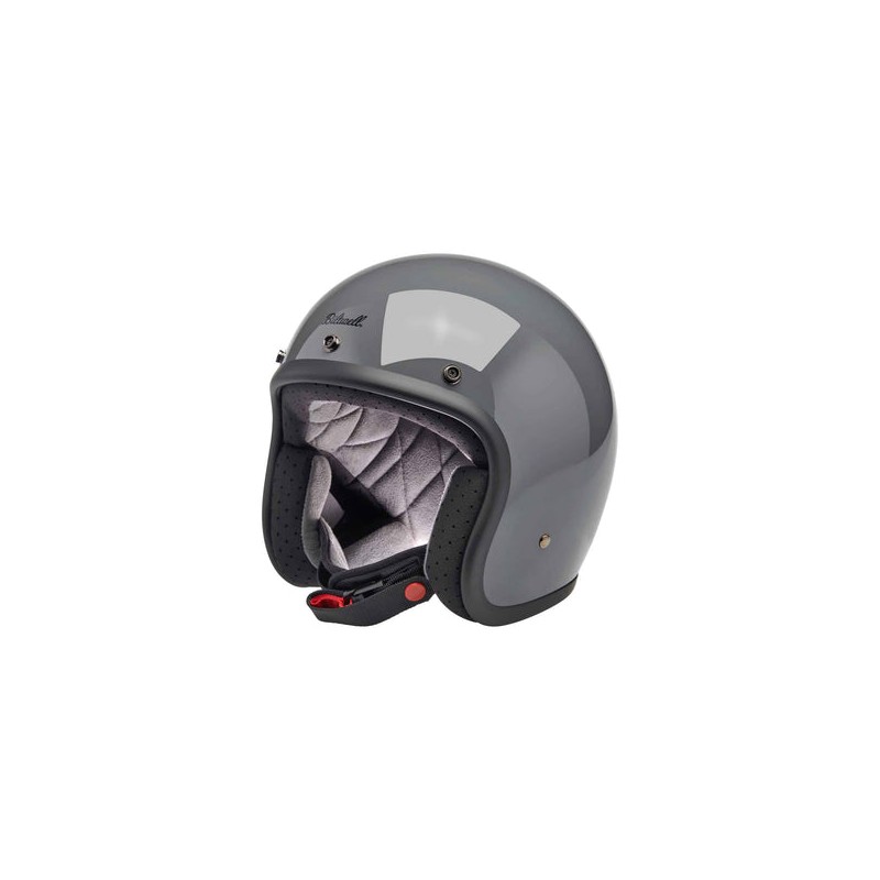 Biltwell Bonanza Gloss Storm Grey - DOT
