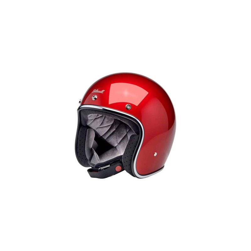 Biltwell Bonanza Metallic Cherry Red - DOT