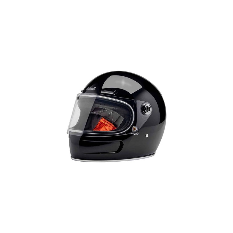 Biltwell Gringo SV ECE Helmet - Gloss Black