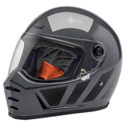 Biltwell Lane Splitter ECE R22.06 - Gloss Storm Grey Inertia