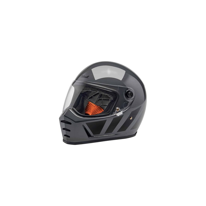 Biltwell Lane Splitter ECE R22.06 - Gloss Storm Grey Inertia