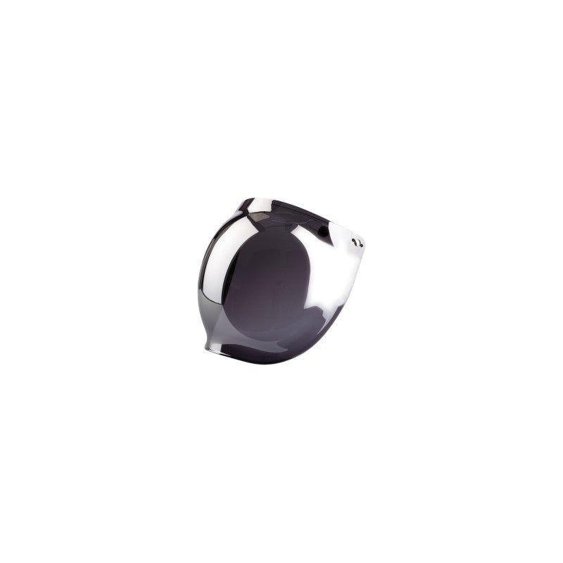 Z1R Flip-Up 3-Snap Bubble Shield Chrome
