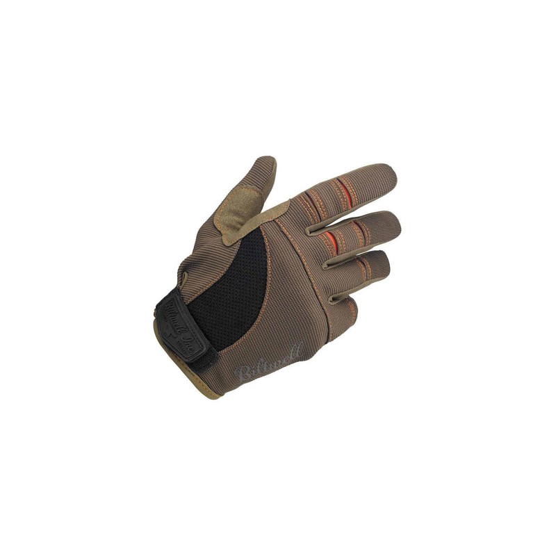 Biltwell Moto Gloves Brown/Orange