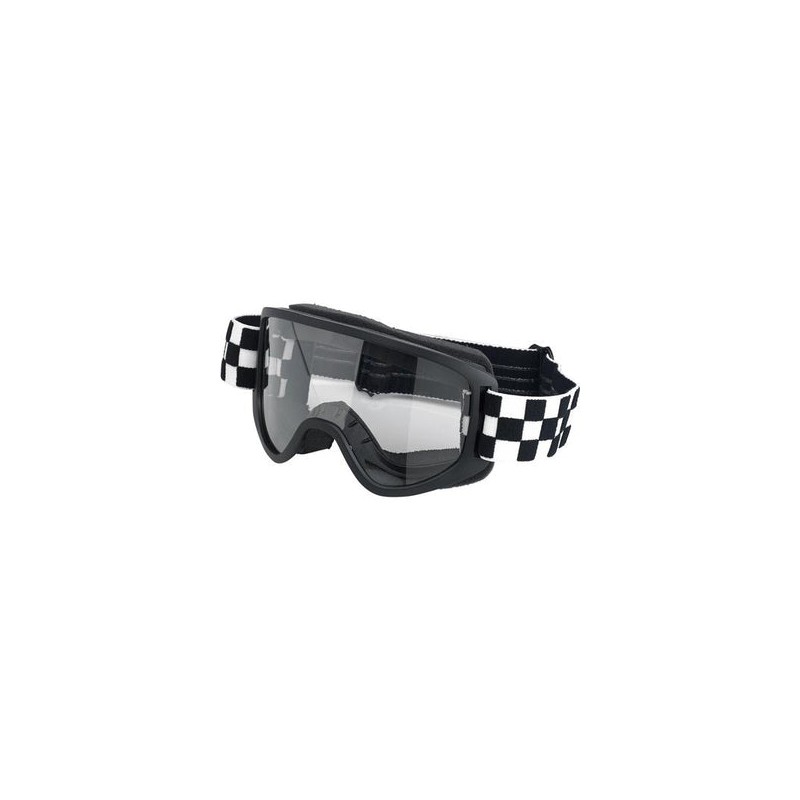 Biltwell Goggle Moto 2.0 Checkers Black