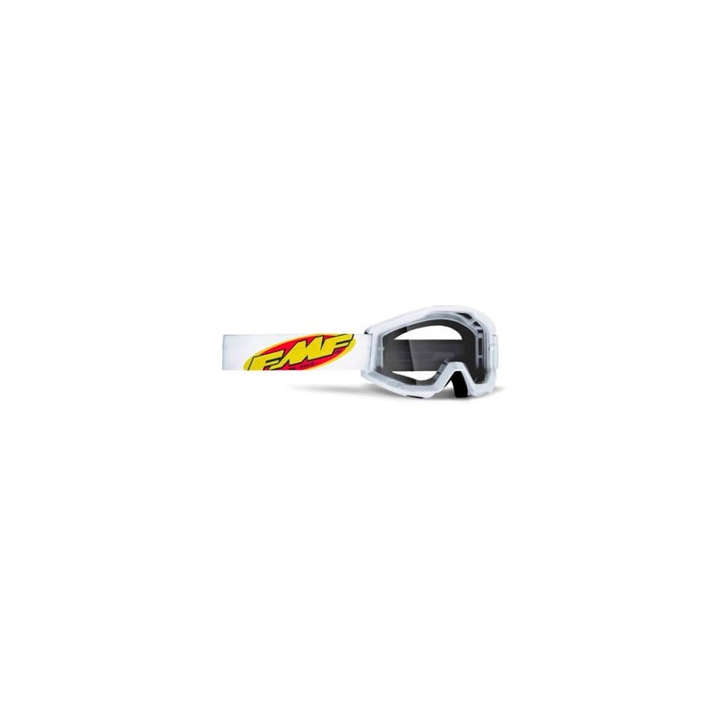 FMF Goggles Powercore - White / Clear