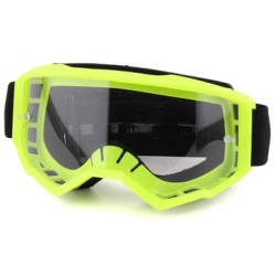 Fly Racing Goggles Hi Vis - Black / Clear