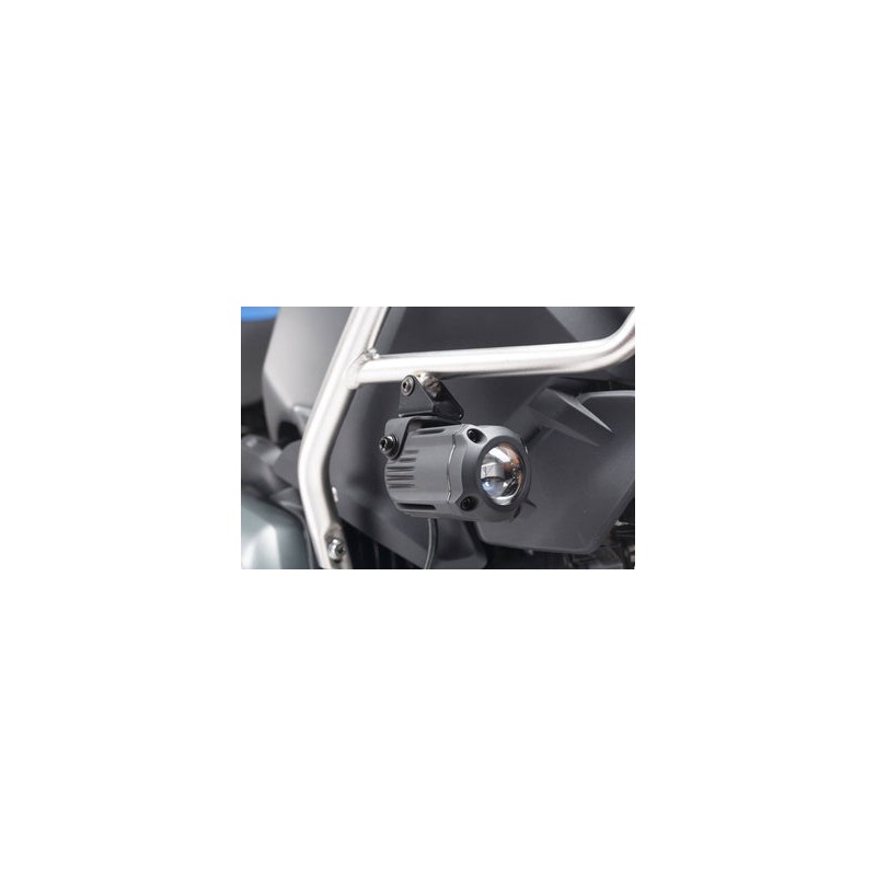 SW Motech Soportes para luces. Negro. BMW R 1200/1250 GS LC Adventure (13-).