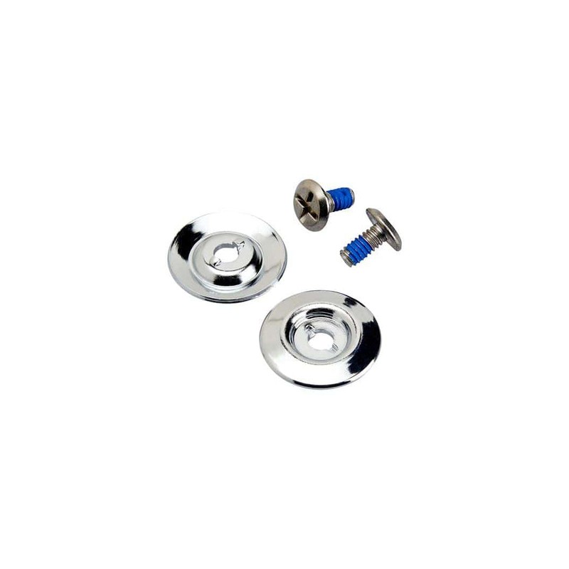 Biltwell Helmet Hardware Kit - SS Screw / Chrome Baseplate