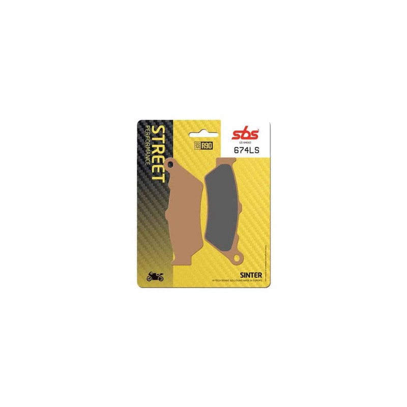 SBS 674LS Balata Trasera / BMW R1200GS ,  R1200RT,  R1250 GS