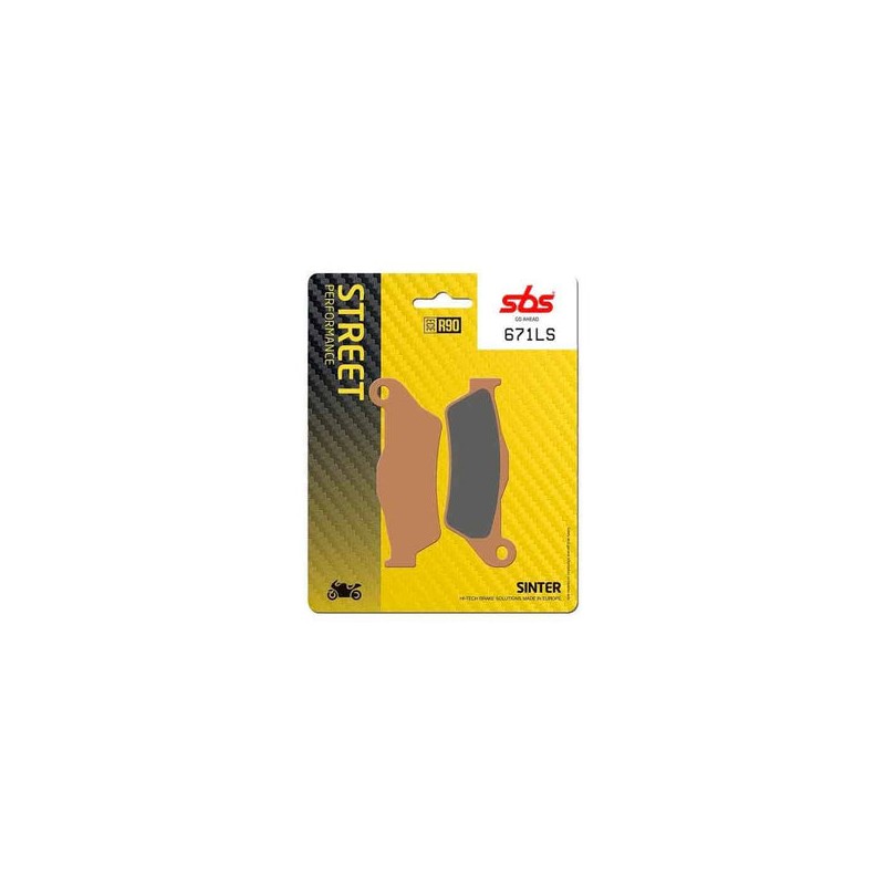 SBS 671LS Balata Trasera / BMW R 1200 Nine-T (14-), R 1200 Nine-T Pure