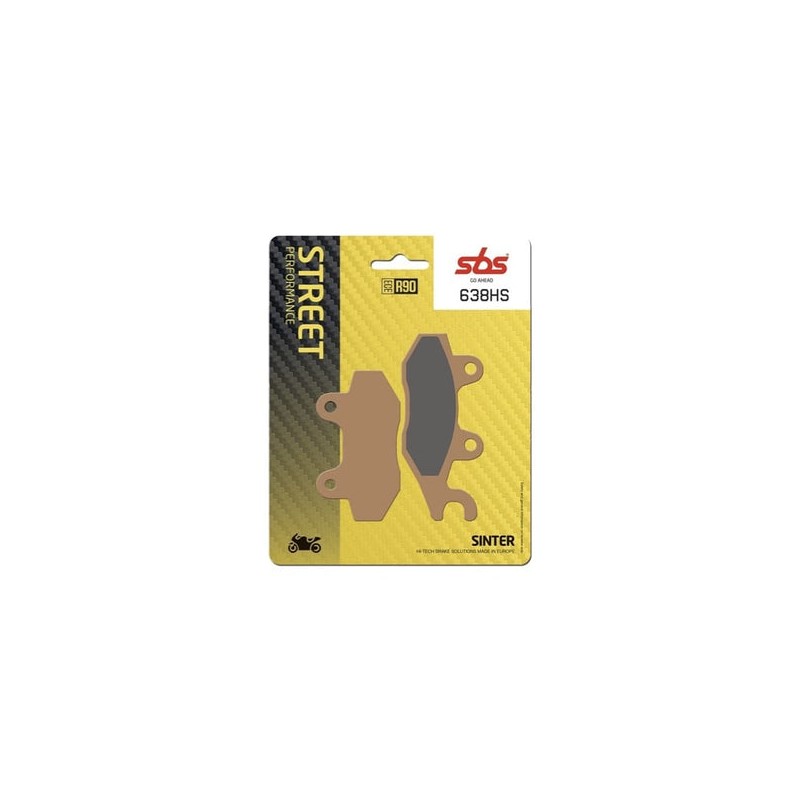 SBS 638HS Balata Frontal / Kawasaki Z / Triumph Bonneville / Yamaha YBR