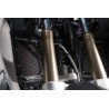 Protector de radiador de aluminio. Negro. BMW R1200GS (16-), R1250GS (18-)