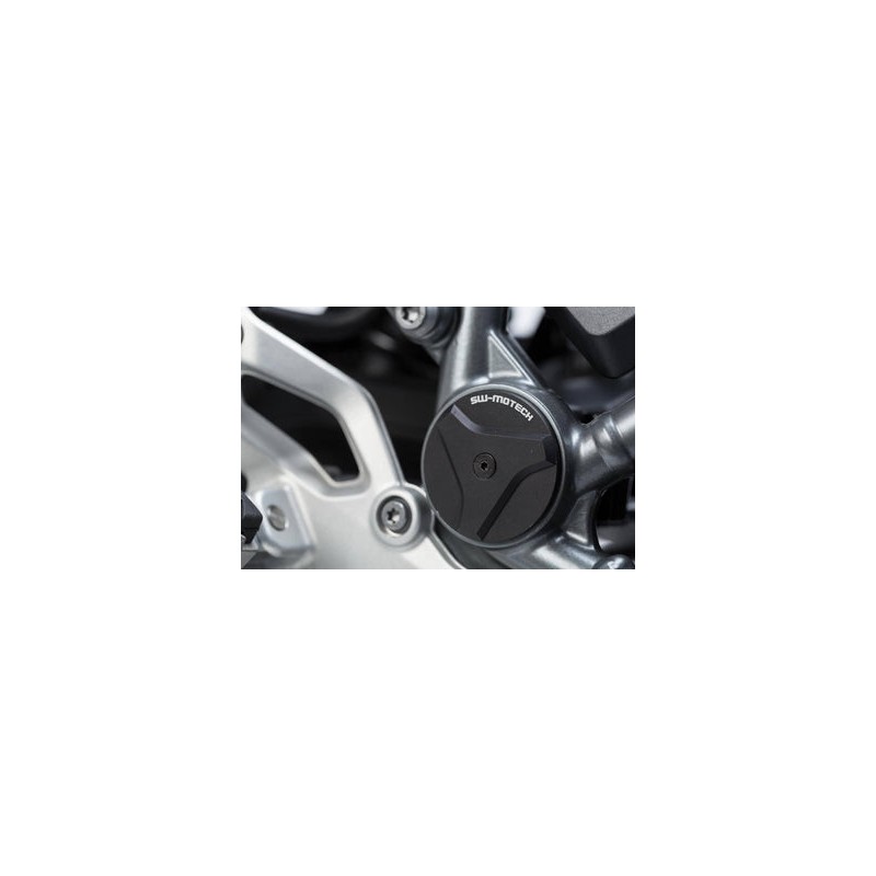 SW MOTECH Set de tapones. Negro. BMW R1200 R/RS (14-18), R1250 R/RS (18-)