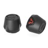 Kit de tope anticaidas para el eje trasero. Negro. BMW modelos. Husqvarna Nuda 900.