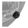 Kit de tope anticaidas para el eje trasero. Negro. BMW G310R/G310GS