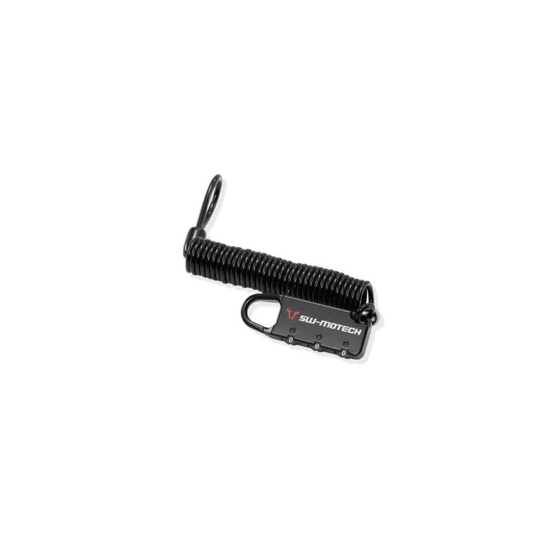 Cable de seguridad para equipaje en moto