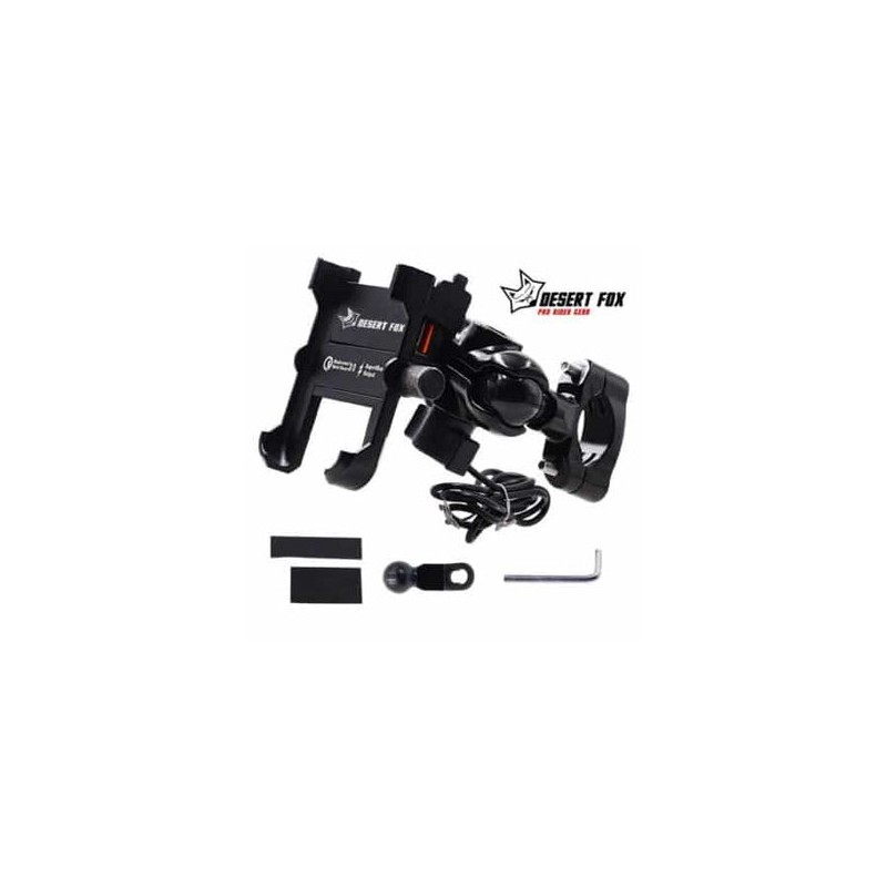 Desert Fox Soporte Universal Para Celular Con Cargador
